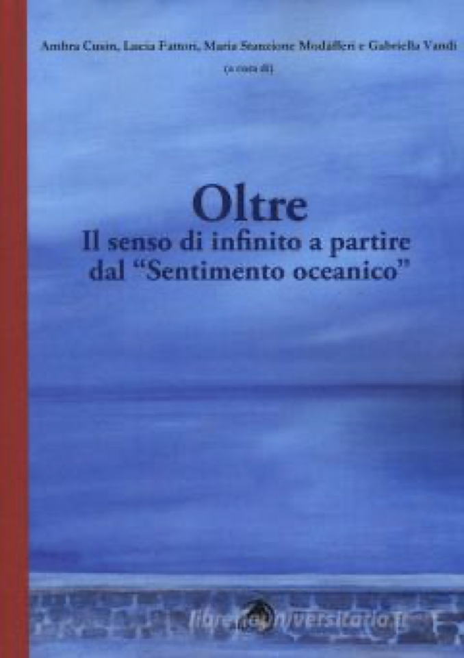 Copertina "Oltre” a cura di Ambra Cusin e Lucia Fattori